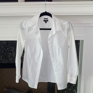Talbots Crisp White Collared Shirt